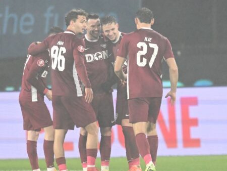 FC Argeș – CFR Cluj ACUM! Ardelenii se zbate pentru un loc în play-off pe vreme ploioasă.