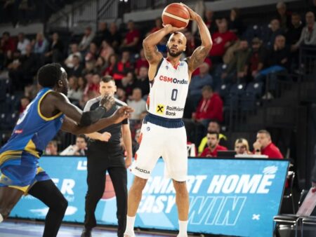 CSM CSU Oradea, la un pas de calificarea în etapa secundă a FIBA Europe Cup » CSM Corona Brașov și CS Vâlcea 1924, eliminate din întrecere