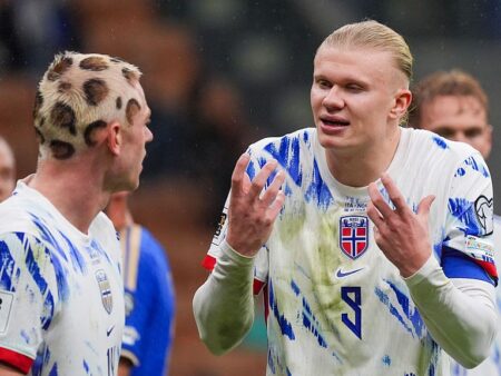 Un fotbalist norvegian a celebrat calificarea la Mondial cu o coafură impresionantă!