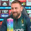 De Rossi, prima conferință la Genoa: „Nu am venit pentru formalități! Îmi doresc ca alți fani să mă aprecieze”