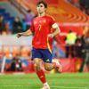 Gonzalo Garcia, de neînlăturat pentru apărarea „tricolorilor mici”. Atacantul lui Real Madrid a deschis scorul în meciul România U21 – Spania U21.