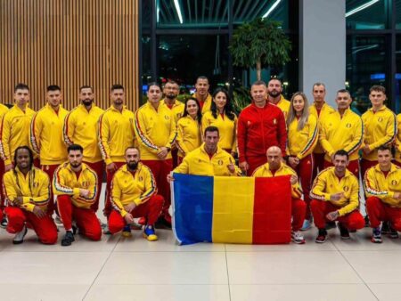 Imnul României a răsunat în Arabia Saudită: sărbătorim doi campioni mondiali! Imagini spectaculoase