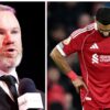 Wayne Rooney dorește ca Mohamed Salah să fie rezervă la Liverpool: „Ce mesaj îți transmite aceasta?”