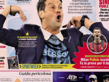 Cristi Chivu, pe prima pagină a Gazzetta dello Sport! Ce a relatat publicația italiană?