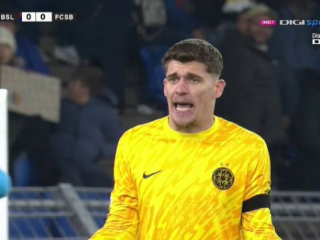 Sorin Paraschiv a reacționat imediat după cartonașul roșu încasat de Târnovanu