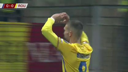 Daniel Bîrligea, GOL spectaculos în Bosnia – România! Comentatorul a „explodat” de bucurie!