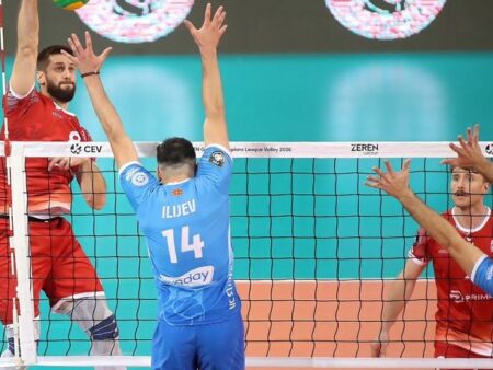 Dinamo obține o victorie semnificativă împotriva campioanei Sloveniei, ACH Volley Ljubljana, în faza a doua a Ligii Campionilor