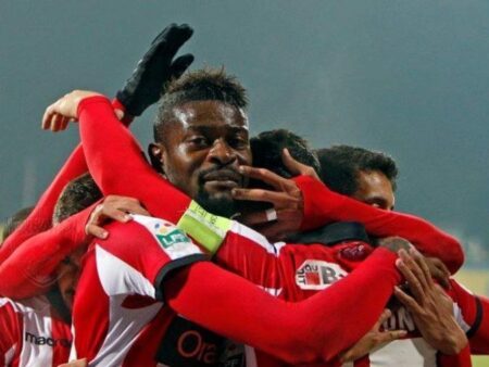Fost jucător la Dinamo, CFR și Petrolul, Jeremy Bokila a semnat într-un campionat de top din Europa. Becali îl compară cu Thierry Henry.