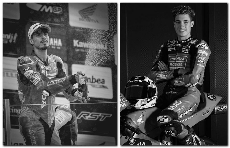Borja Gomez (stânga) și Pau Alsina Marc Marquez, discurs emoționant la Gala FIM: „Nu vreau să-i uităm pe cei care nu mai sunt”