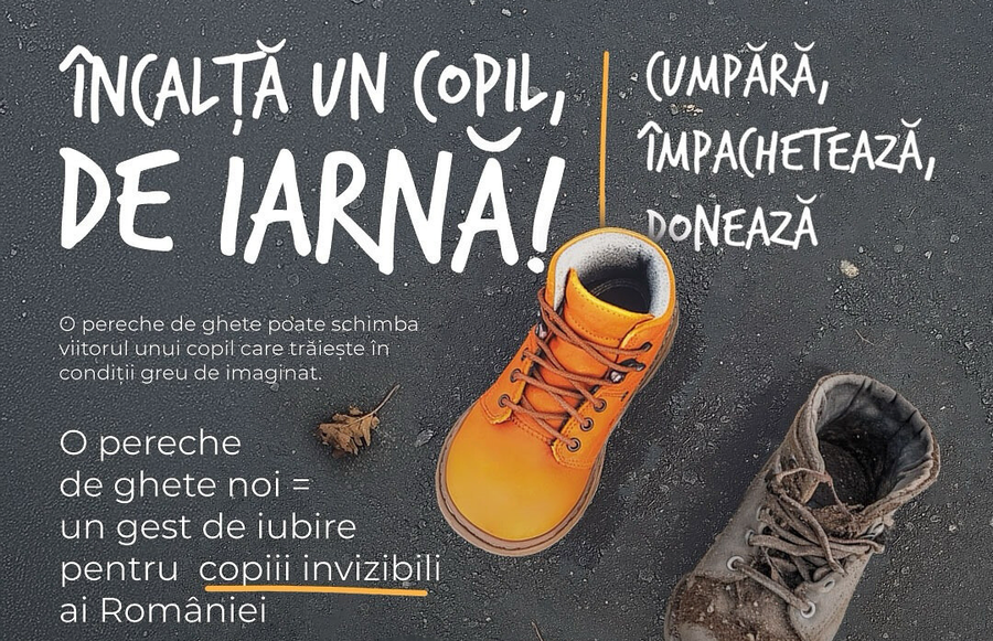 Donarea de ghete la meciul cu CFR Cluj