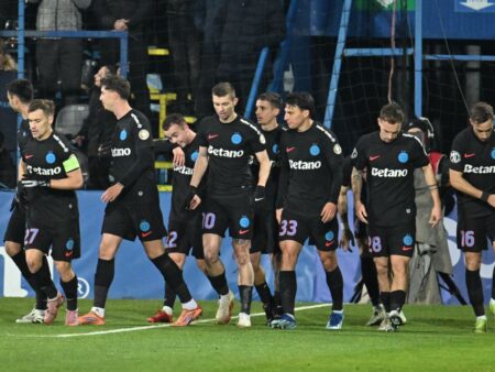 Norocul e pe frunte! Petrecere cu manele în vestiarul FCSB după victoria de la Ovidiu