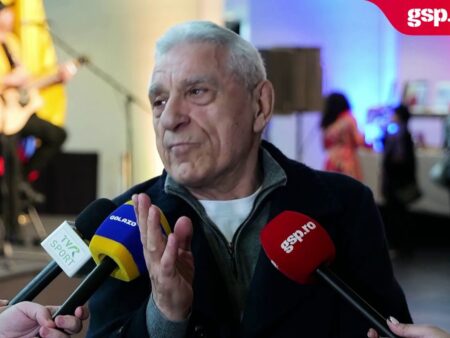 Giovanni Becali, la inaugurarea muralului dedicat lui Gheorghe Hagi, la Arena Națională: „Vreau să vă explic cum ne-a venit ideea”