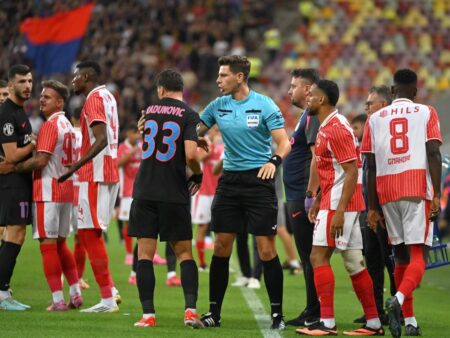 El va arbitra meciul FCSB – Dinamo! » A fost acuzat că favorizează campioana, iar Gigi Becali l-a lăudat recent: „Se observă pe fața lui”