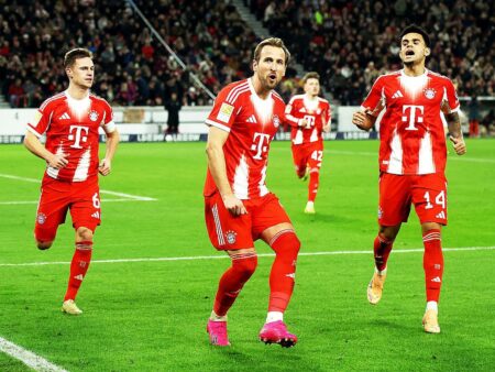 Încă un hat-trick pentru Harry Kane, Bayern deversă spre titlu în Bundesliga