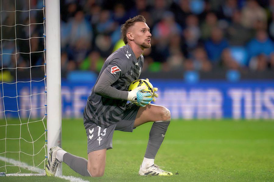 Ionuț Radu, portarul de la Celta Vigo/ foto Imago Images Ionuț Radu, anunțat titular pe Bernabeu