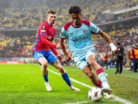 FCSB a strălucit în ultimele momente împotriva Feyenoord