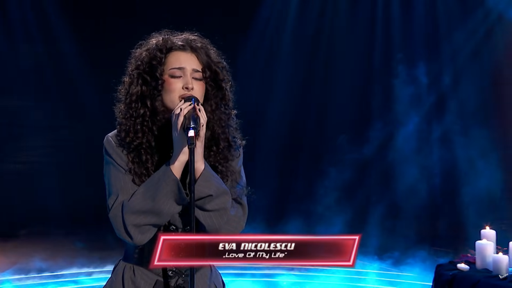 Eva Nicolescu, la Vocea României