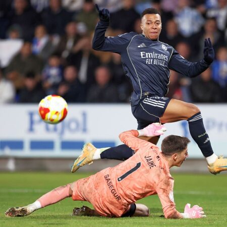 Real Madrid, emoții cu penultima echipă din liga a treia » Mbappe, cu „dublă”, aproape să egaleze recordul lui Cristiano!