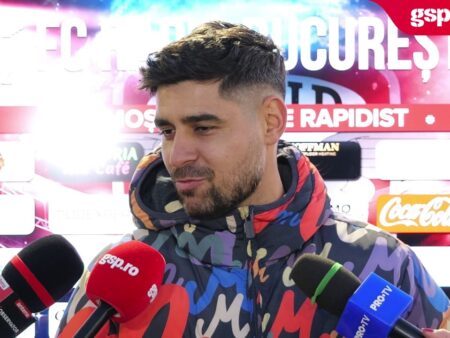 Petre Goge, fost fundaș al Rapidului, a oferit cadouri copiilor: „Sper ca vara aceasta să ne bucurăm împreună de un titlu”