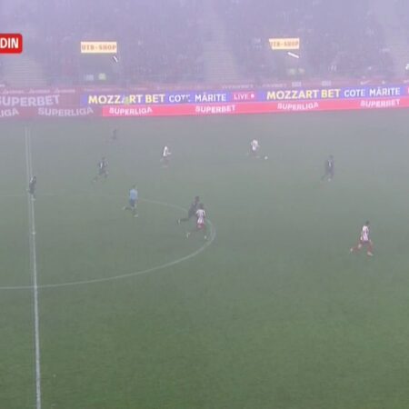 PrimaSport » UTA Arad – Dinamo. Costache a majorat scorul la 2-0 cu un șut plasat din interiorul careului.