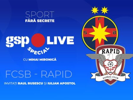Rapid » Ultimul derby al anului! Comentăm la GSP Live Special alături de Raul Rusescu și Iulian Apostol