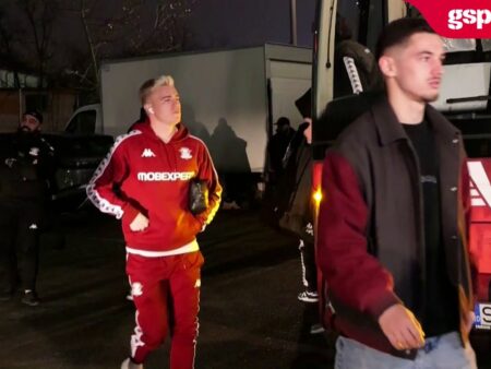 FCSB – Rapid: Giuleștenii au sosit la Arena Națională