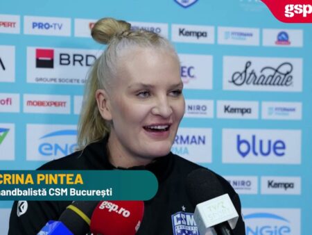 Crina Pintea, primele impresii după meciul CSM București – HC Zalău 39-20