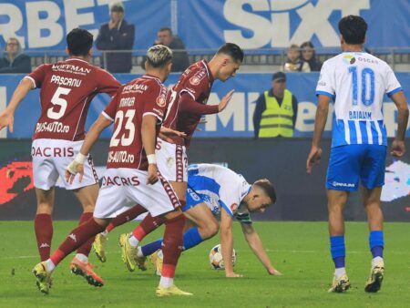Universitatea Craiova, învinsă! Clasamentul meciurilor directe între primele 6 echipe din Superligă.