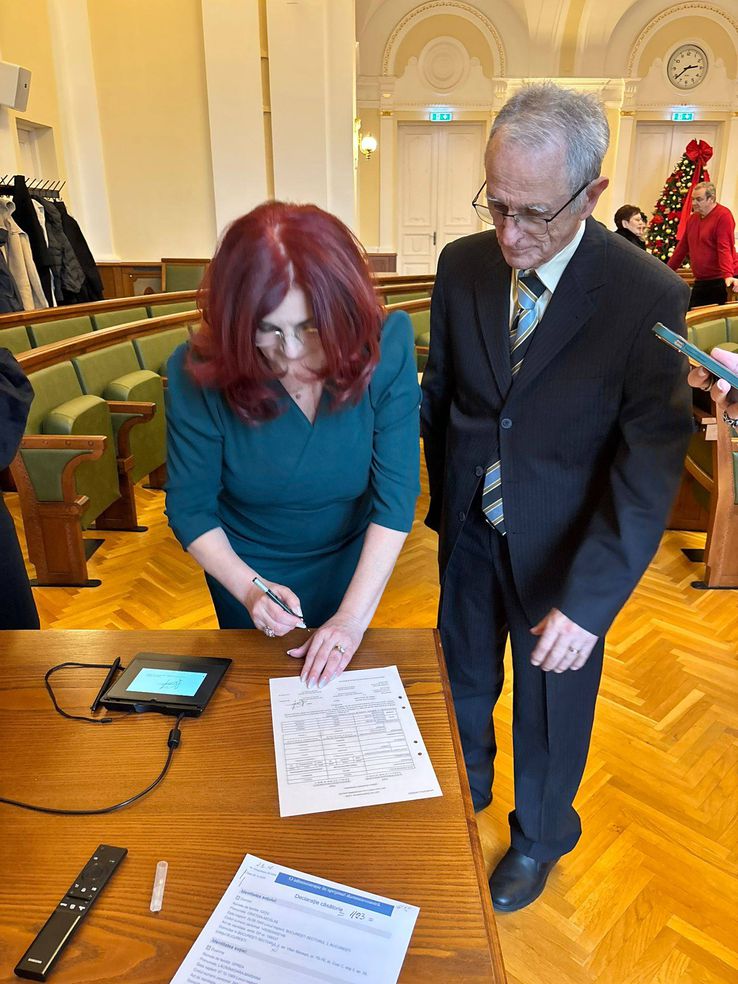 Cristian Gațu s-a recăsătorit la 80 de ani