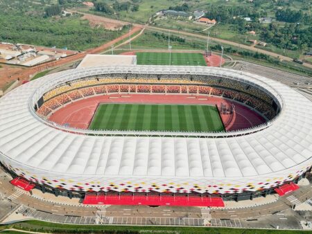 Cum este stadionul din Uganda, în valoare de 130 de milioane de dolari
