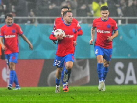 Mihai Toma a înscris primul gol la FCSB » Uimitor câte meciuri i-au trebuit pentru asta