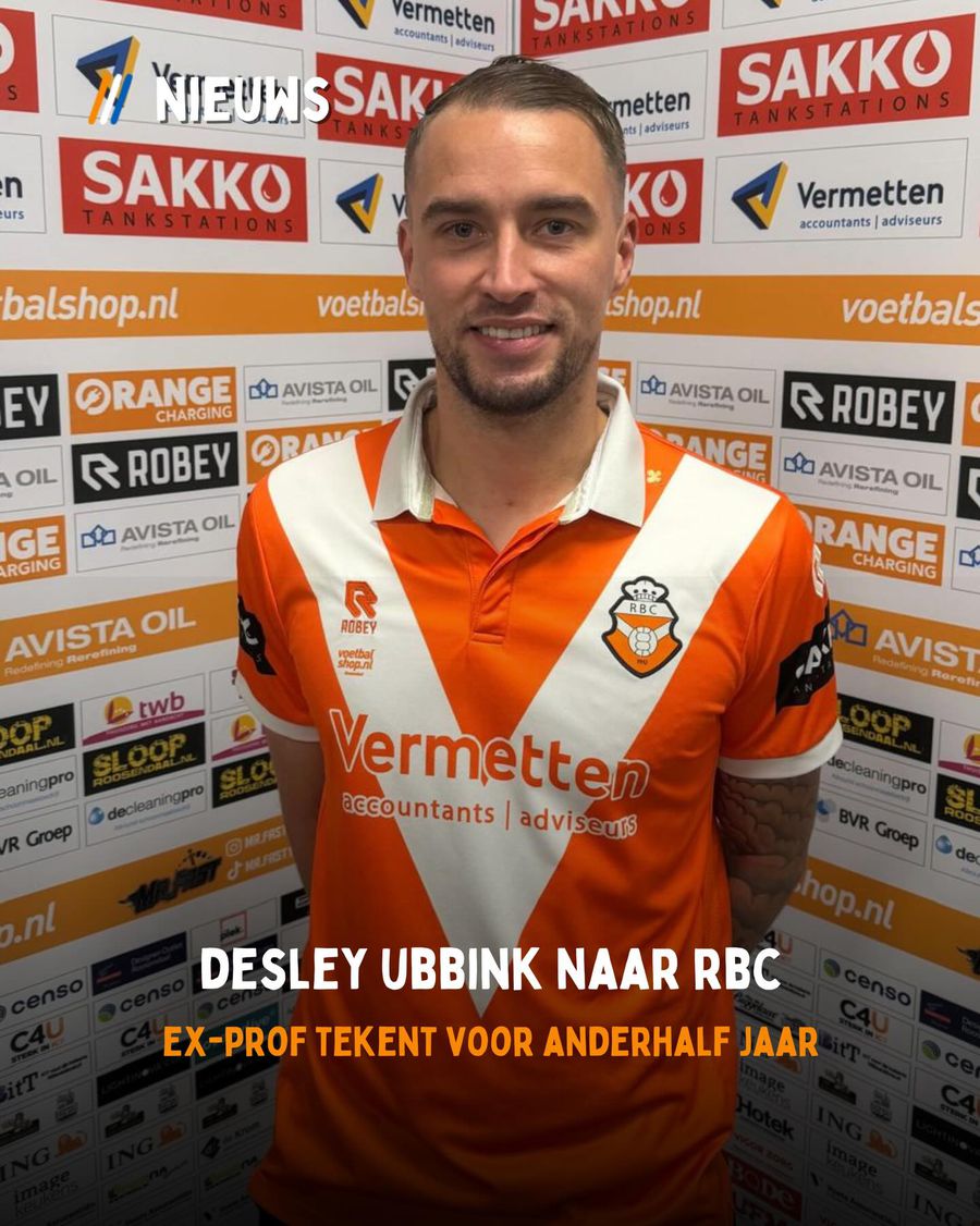 La doar 8 zile după anunțarea retragerii, Ubbink a fost prezentat la un nou club.