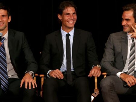 Colericul Nalbandian a jucat cu toți trei și nu s-a lăsat: „Unanimitate. El este cel mai bun din istoria tenisului”