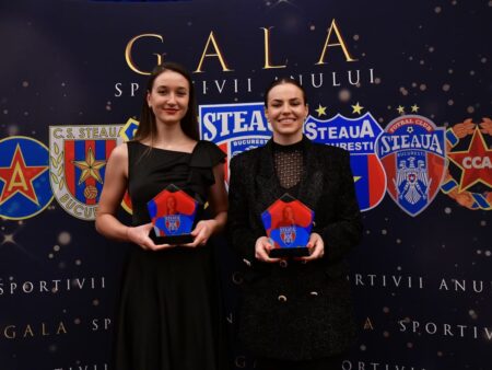 Simona Radiș și Magdalena Rusu, câștigătoarele titlului „Sportivele Anului” la CSA Steaua