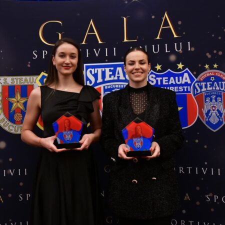 Simona Radiș și Magdalena Rusu, câștigătoarele titlului „Sportivele Anului” la CSA Steaua