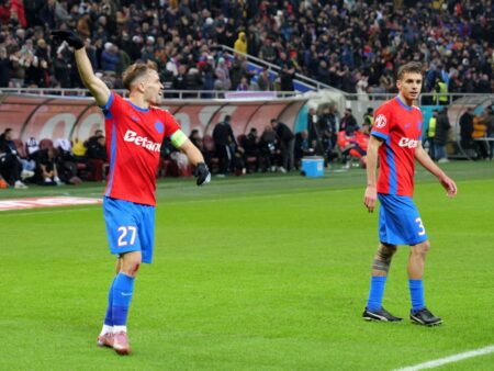 Rapid, realizată după o fază artistică! FCSB, 6 pase consecutive pentru un gol spectacular pe Arenă