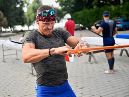 „Am avut o palmă de negru în fața ochilor pentru 400 de metri!”