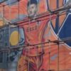 Un campion român a devenit idol internațional! Fanii i-au dedicat un graffiti gigantic.