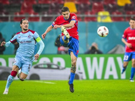 Juri Cisotti a strălucit » Performanța incredibilă a jucătorului de la FCSB în Europa