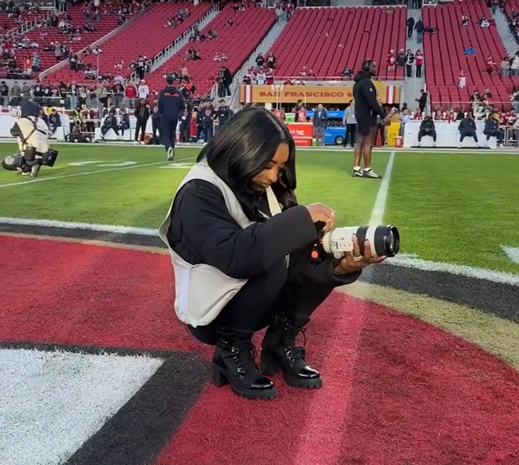 Simone Biles a arătat o nouă latură a sa