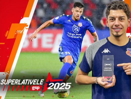 3 accidentări grave, 3 ani și jumătate pe margine, acum golgheter în Liga 2! » Cristian Măgerușan a fost distins cu trofeul „Dincolo de Medalii”