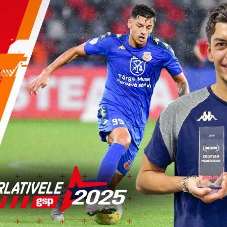 3 accidentări grave, 3 ani și jumătate pe margine, acum golgheter în Liga 2! » Cristian Măgerușan a fost distins cu trofeul „Dincolo de Medalii”