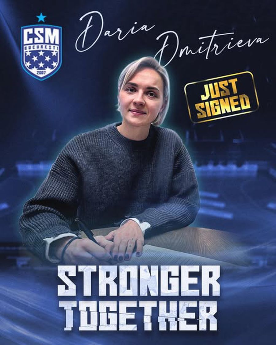 Daria Dmitrieva, transfer oficializat.