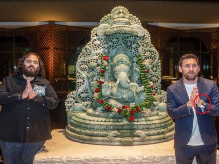 Messi, tratat ca un monarh în India » A primit un dar de un milion de dolari