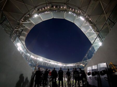 Aspectul stadionului unde România își va juca ultima șansă de a ajunge la Mondial