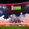 Bayern a obținut victoria în Champions League, dar conducerea reproșează fanilor pentru fumigenele folosite.