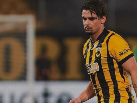 Nota acordată lui Răzvan Marin după ce AEK a învins surprinzător Universitatea Craiova în prelungiri