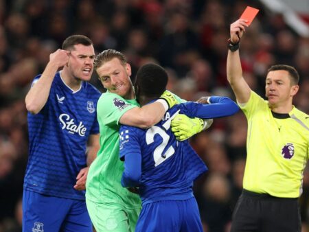 Ce a avut loc după ce Idrissa Gueye l-a pălmuit pe un coleg în meciul Manchester United – Everton