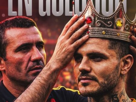 Impresionant! Mauro Icardi, mesaj viral dedicat lui Gheorghe Hagi: „Maestre, vei rămâne veșnic”