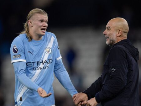 Pep Guardiola, impresionat de noul record stabilit de Erling Haaland în Premier League. Reacția starului norvegian.
